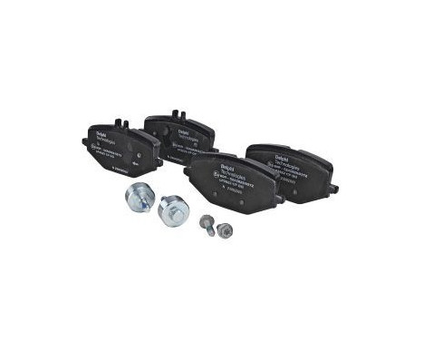 Brake Pad Set, disc brake LP3622 Delphi