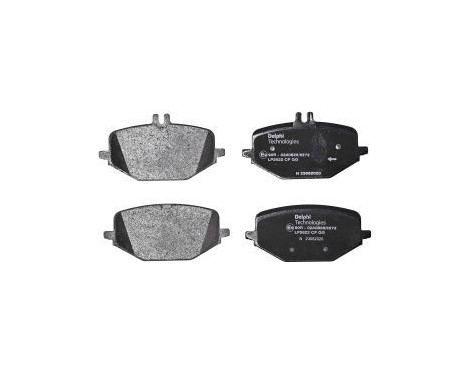 Brake Pad Set, disc brake LP3622 Delphi, Image 2
