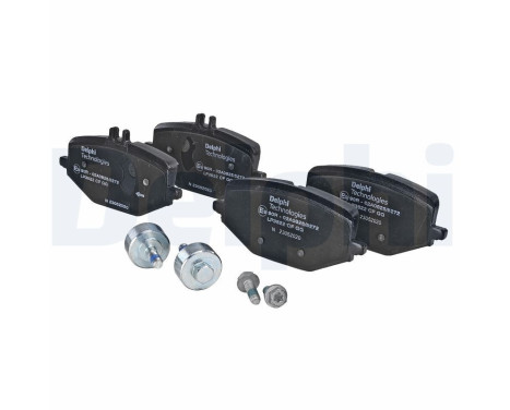 Brake Pad Set, disc brake LP3622 Delphi