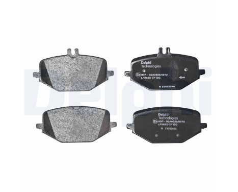 Brake Pad Set, disc brake LP3622 Delphi, Image 2