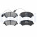 Brake Pad Set, disc brake LP3623 Delphi, Thumbnail 3