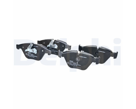Brake Pad Set, disc brake LP3630 Delphi