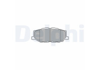 Brake Pad Set, disc brake LP3637 Delphi