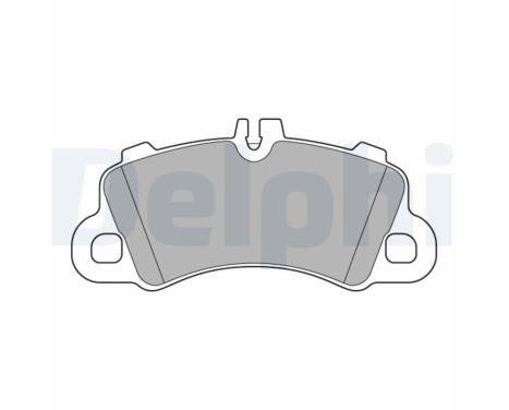 Brake Pad Set, disc brake LP3639 Delphi
