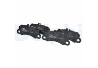 Brake Pad Set, disc brake LP3639 Delphi