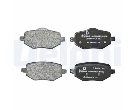 Brake pad set, disc brake LP3640 Delphi, Image 2