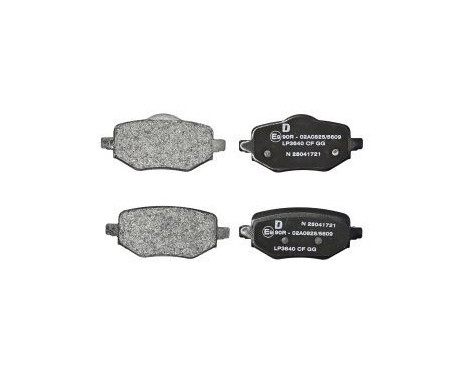 Brake pad set, disc brake LP3640 Delphi, Image 2