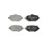 Brake pad set, disc brake LP3640 Delphi, Thumbnail 2