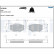 Brake pad set, disc brake LP3640 Delphi, Thumbnail 3
