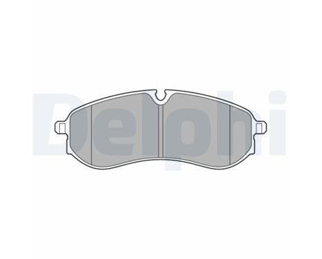 Brake Pad Set, disc brake LP3641 Delphi