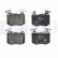Brake Pad Set, disc brake LP3642 Delphi, Thumbnail 2