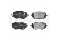 Brake pad set, disc brake LP3644 Delphi