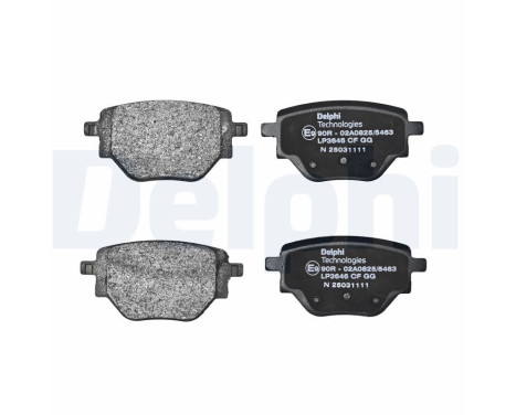 Brake Pad Set, disc brake LP3646 Delphi, Image 2