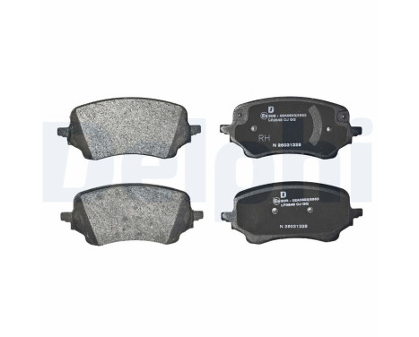 Brake pad set, disc brake LP3648 Delphi, Image 3