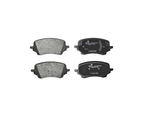 Brake pad set, disc brake LP3648 Delphi, Image 2