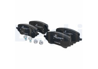 Brake pad set, disc brake LP3648 Delphi