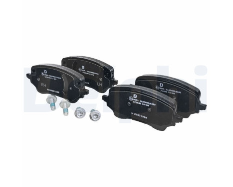 Brake pad set, disc brake LP3648 Delphi