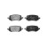 Brake Pad Set, disc brake LP3649 Delphi, Thumbnail 2