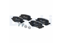 Brake Pad Set, disc brake LP3649 Delphi