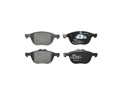 Brake Pad Set, disc brake LP3650 Delphi, Image 2