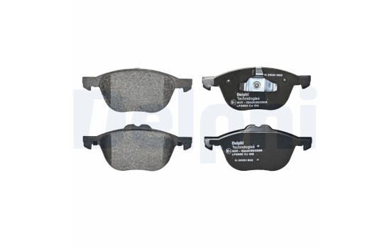 Brake Pad Set, disc brake LP3650 Delphi, Image 2