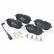 Brake Pad Set, disc brake LP3651 Delphi, Thumbnail 4