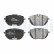 Brake Pad Set, disc brake LP3651 Delphi, Thumbnail 2