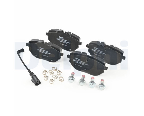 Brake Pad Set, disc brake LP3651 Delphi, Image 3