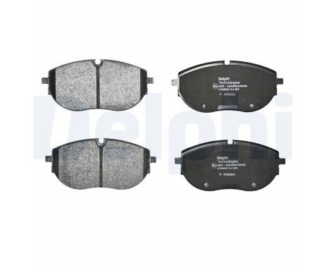 Brake Pad Set, disc brake LP3652 Delphi, Image 3