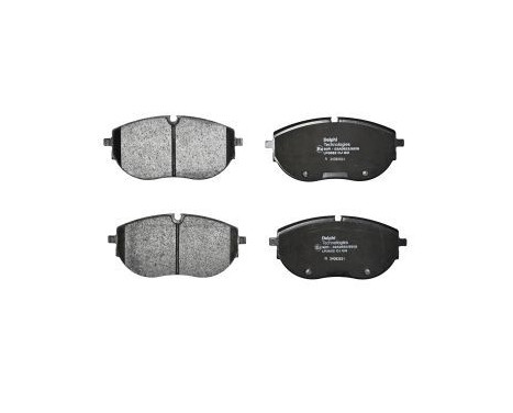Brake Pad Set, disc brake LP3652 Delphi, Image 2