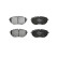 Brake Pad Set, disc brake LP3652 Delphi, Thumbnail 2