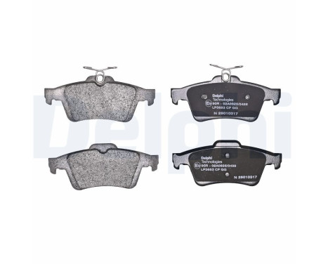 Brake Pad Set, disc brake LP3653 Delphi, Image 3