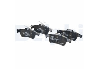 Brake Pad Set, disc brake LP3653 Delphi