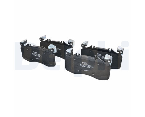 Brake pad set, disc brake LP3654 Delphi, Image 2