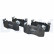Brake pad set, disc brake LP3654 Delphi, Thumbnail 2