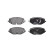 Brake pad set, disc brake LP3663 Delphi, Thumbnail 2