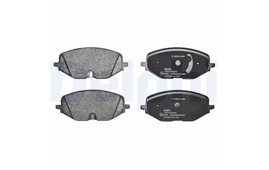 Brake pad set, disc brake LP3663 Delphi, Image 2