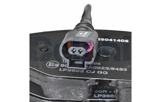 Brake pad set, disc brake LP3663 Delphi, Image 3