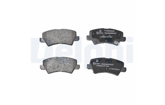 Brake Pad Set, disc brake LP3665 Delphi, Image 2