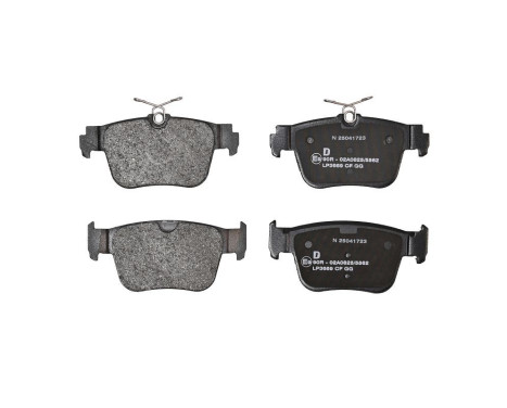 Brake Pad Set, disc brake LP3669 Delphi, Image 3