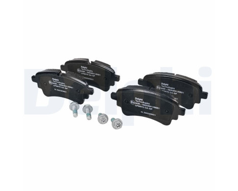 Brake Pad Set, disc brake LP3670 Delphi, Image 2