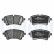 Brake Pad Set, disc brake LP3670 Delphi, Thumbnail 3
