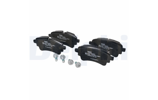Brake Pad Set, disc brake LP3670 Delphi