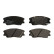 Brake Pad Set, disc brake LP3673 Delphi