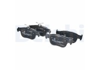 Brake Pad Set, disc brake LP3674 Delphi