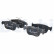 Brake Pad Set, disc brake LP3674 Delphi