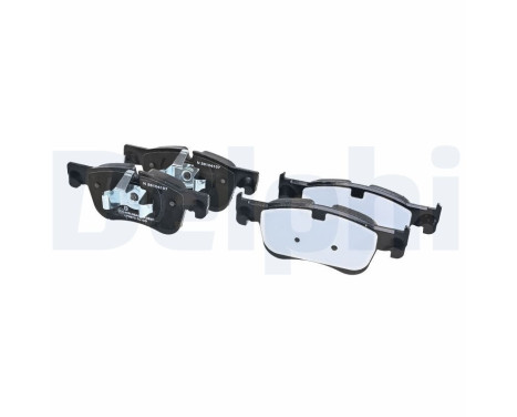 Brake Pad Set, disc brake LP3675 Delphi