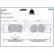 Brake Pad Set, disc brake LP3675 Delphi, Thumbnail 3