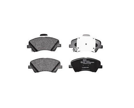 Brake Pad Set, disc brake LP3678 Delphi, Image 2