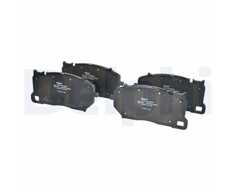 Brake pad set, disc brake LP3679 Delphi, Image 2